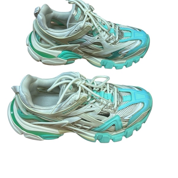 Low Top Balenciaga.2 Track Sneaker MINTGREYBEIGE - Picture 6 of 8